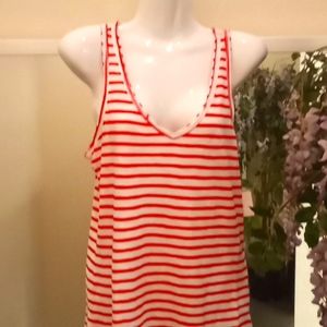 Maison Jules Striped Tank Top